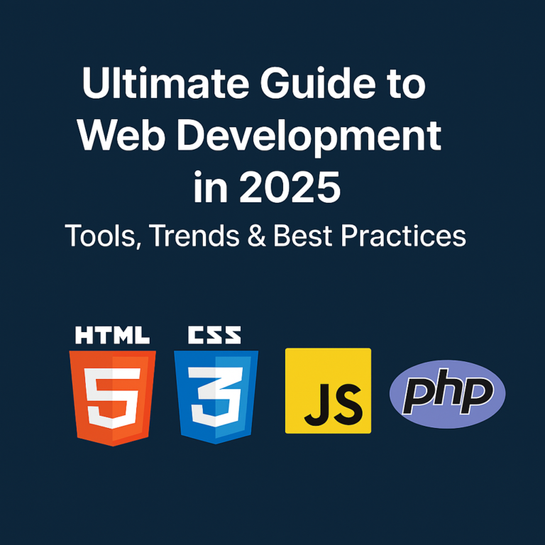 Ultimate Guide to Web Development in 2025: Tools, Trends & Best Practices